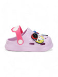 Space Applique Anti-Slip Clogs - Pink