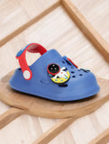 Space Applique Anti-Slip Clogs - Navy Blue