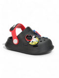 Space Applique Anti-Slip Clogs - Black