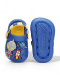 Space Applique Anti-Slip Led Clogs - Navy Blue