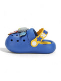 Space Applique Anti-Slip Led Clogs - Navy Blue