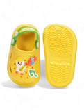 Duck Applique Anti-Slip Clogs - Yellow