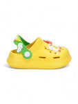 Duck Applique Anti-Slip Clogs - Yellow