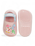 Duck Applique Anti-Slip Clogs - Pink