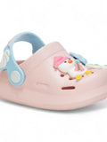 Duck Applique Anti-Slip Clogs - Pink