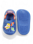 Duck Applique Anti-Slip Clogs - Navy Blue