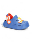 Duck Applique Anti-Slip Clogs - Navy Blue