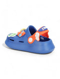 Duck Applique Anti-Slip Clogs - Navy Blue