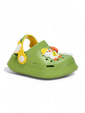 Duck Applique Anti-Slip Clogs - Green