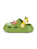 Duck Applique Anti-Slip Clogs - Green