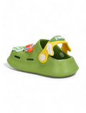 Duck Applique Anti-Slip Clogs - Green