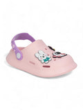 Astronaut Applique Anti-Slip Clogs - Pink
