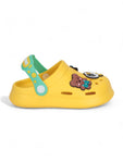 Astronaut Applique Anti-Slip Clogs - Yellow