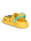 Astronaut Applique Anti-Slip Clogs - Yellow