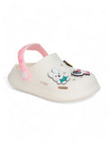 Astronaut Applique Anti-Slip Clogs - Cream