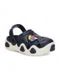 Balloon Applique Anti-Slip Clogs - Navy Blue