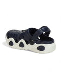 Balloon Applique Anti-Slip Clogs - Navy Blue