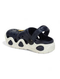 Hot Air Balloon Applique Anti-Slip Clogs - Navy Blue