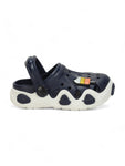 Ice Navy Blue Applique Anti-Slip Clogs - Navy Blue
