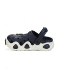 Mushroom Applique Anti-Slip Clogs - Navy Blue