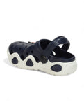 Mushroom Applique Anti-Slip Clogs - Navy Blue