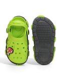 Mushroom Applique Anti-Slip Clogs - Green