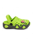 Mushroom Applique Anti-Slip Clogs - Green