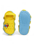 Balloon Applique Anti-Slip Clogs - Yellow