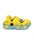 Balloon Applique Anti-Slip Clogs - Yellow