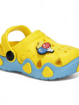 Balloon Applique Anti-Slip Clogs - Yellow