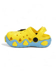 Balloon Applique Anti-Slip Clogs - Yellow