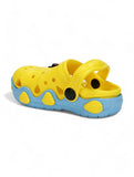 Balloon Applique Anti-Slip Clogs - Yellow