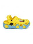 Hot Air Balloon Applique Anti-Slip Clogs - Yellow