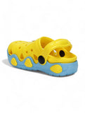 Unicorn Applique Anti-Slip Clogs - Yellow