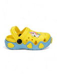 Unicorn Applique Anti-Slip Clogs - Yellow