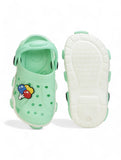 Balloon Applique Anti-Slip Clogs - Green