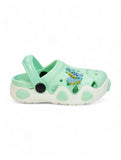 Dinosaur Applique Anti-Slip Clogs - Green