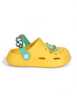 Space Astronaut Applique Anti-Slip Clogs - Yellow