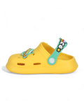 Space Astronaut Applique Anti-Slip Clogs - Yellow