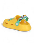 Space Astronaut Applique Anti-Slip Clogs - Yellow