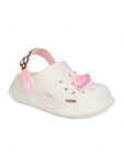 Space Astronaut Applique Anti-Slip Clogs - Cream