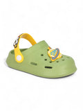 Space Astronaut Applique Anti-Slip Clogs - Green