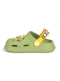 Space Astronaut Applique Anti-Slip Clogs - Green