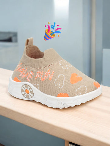 Slip On Musical Chu Chu Shoes - Beige