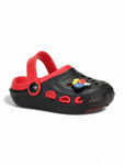 Balloon Applique Anti-Slip Clogs - Black