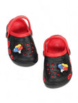 Balloon Applique Anti-Slip Clogs - Black