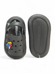 Marble Look Balloon Applique Anti-Slip Clogs - Grey