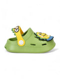 Cartoon Applique Anti-Slip Clogs - Green