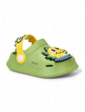 Cartoon Applique Anti-Slip Clogs - Green