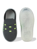 Casual Slip On Shoes With Led Light - Grey